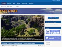Tablet Screenshot of everember.com